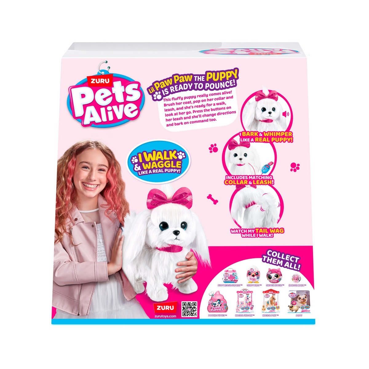 Perro Caminador Pets Alive Zuru