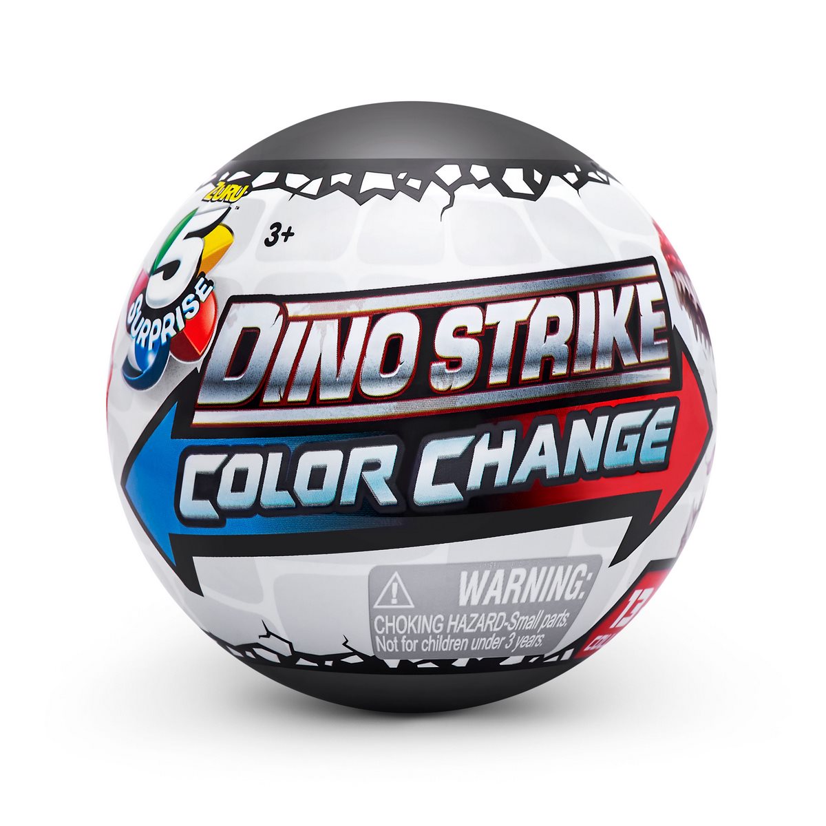 Bola Dino Cambia Color Zuru