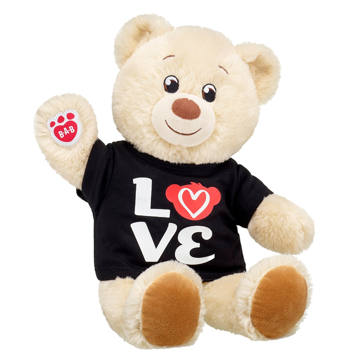 Polera Negra Love Build-A-Bear