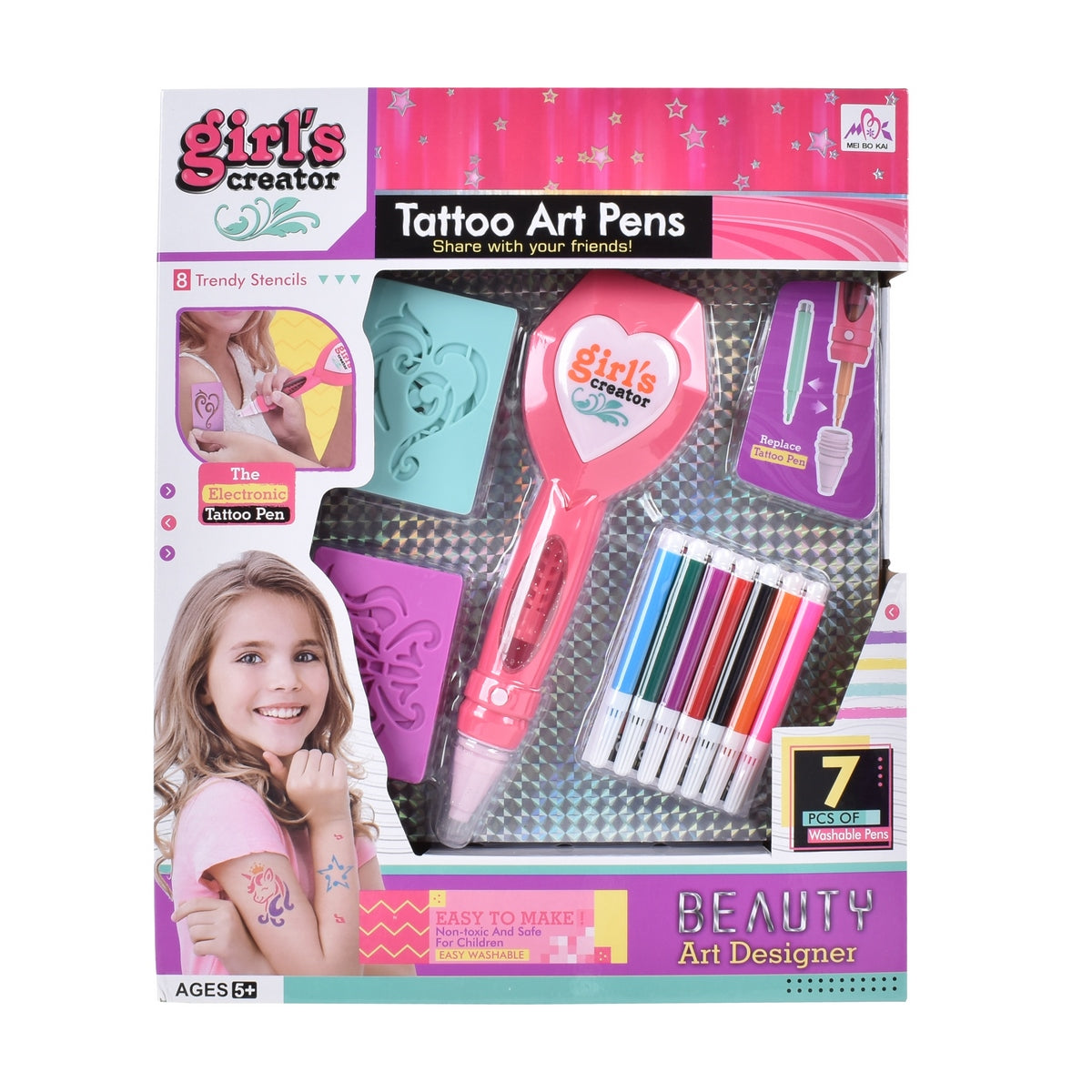 Máquina Para Hacer Tatuajes Con Accesorios