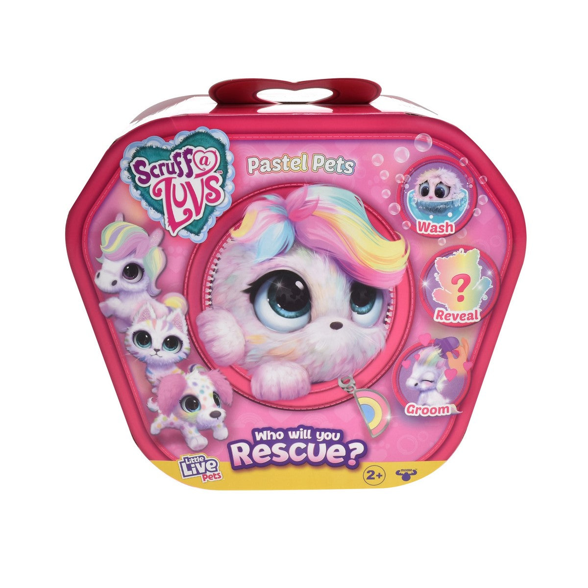Peluche Rescatame Scruff A Luvs Pastel Pets