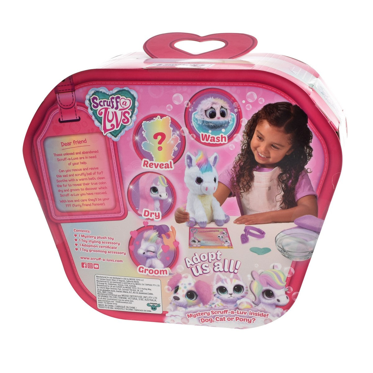 Peluche Rescatame Scruff A Luvs Pastel Pets
