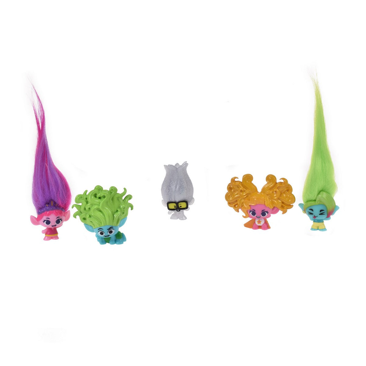 Pack 10 Mini Figuras Trolls (Fig. 4 Cm)