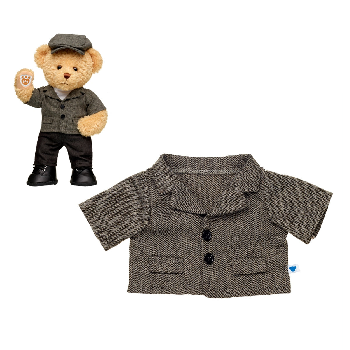 Chaqueta Tweed Build-A-Bear