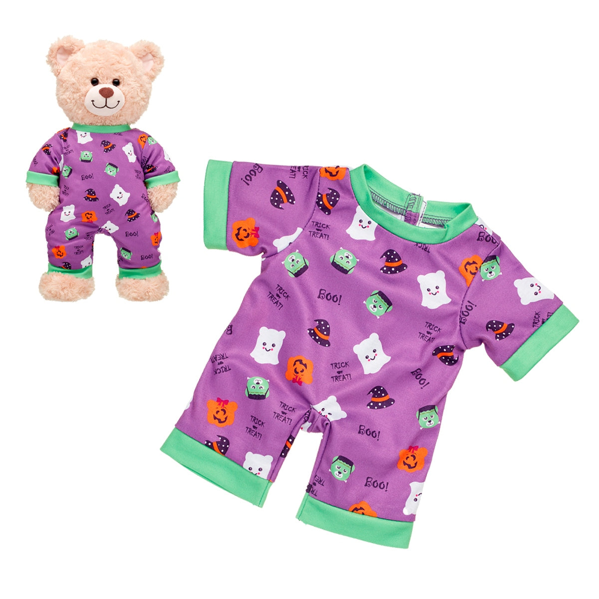 Pijama Halloween Morado Build-A-Bear