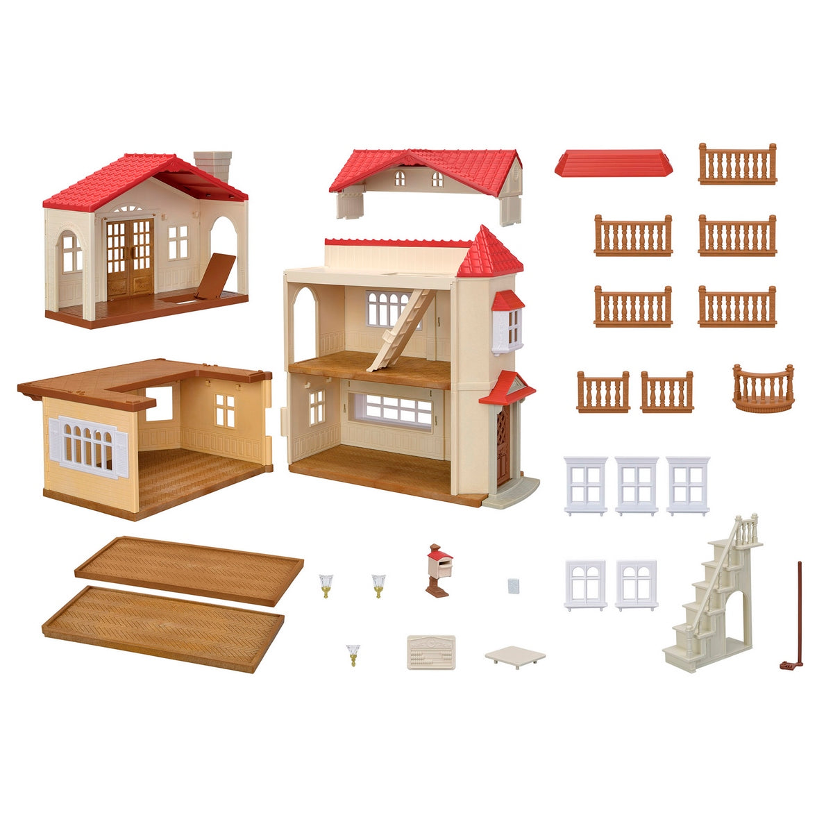 Casa Con Luces El Ático Secreto Sylvanian Families