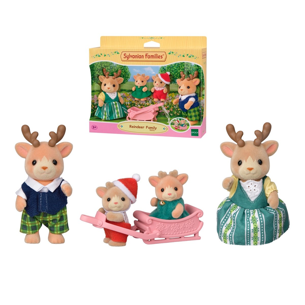 Familia Reno Sylvanian Families