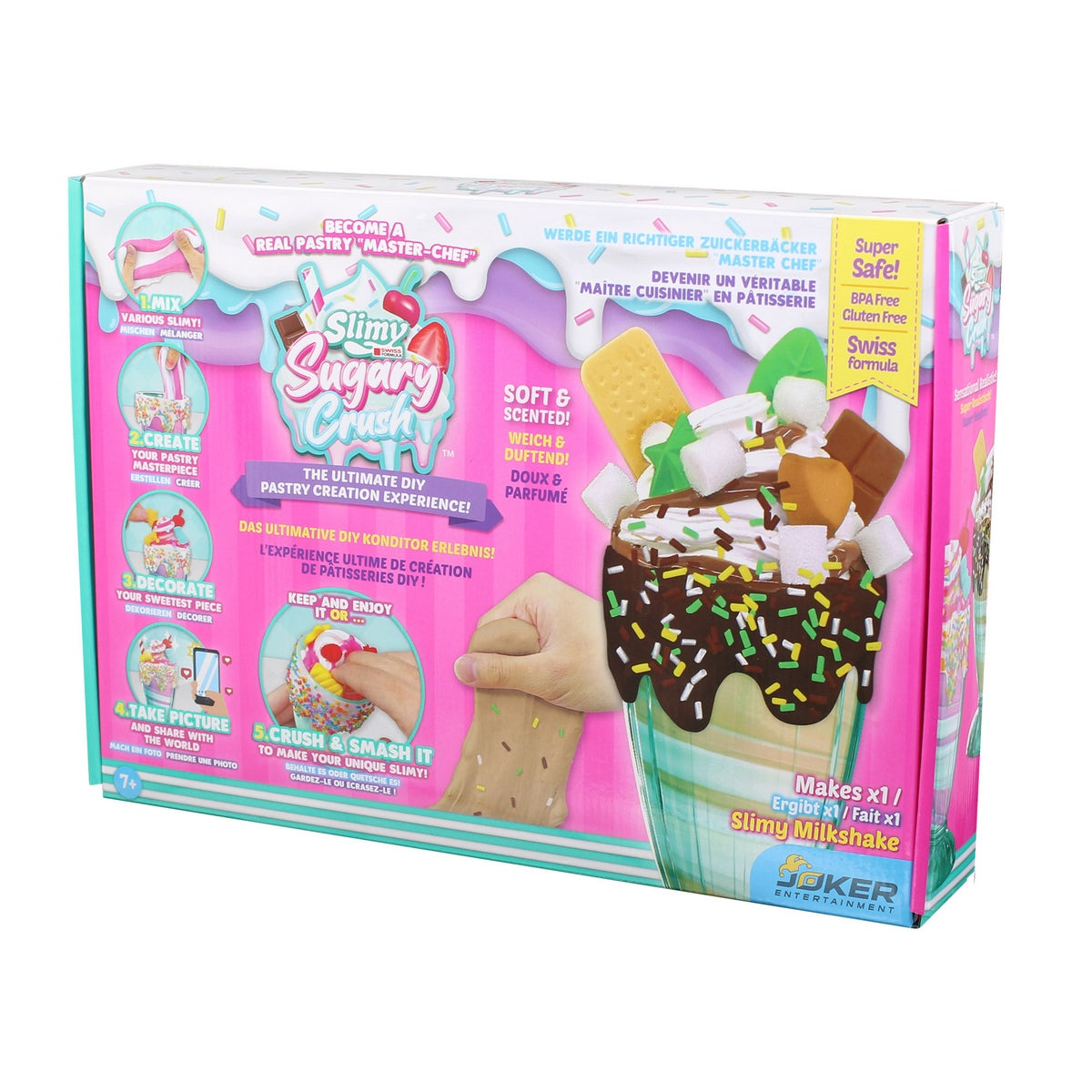 Set De Creaciones Slime Formula Original Slimy - Helados
