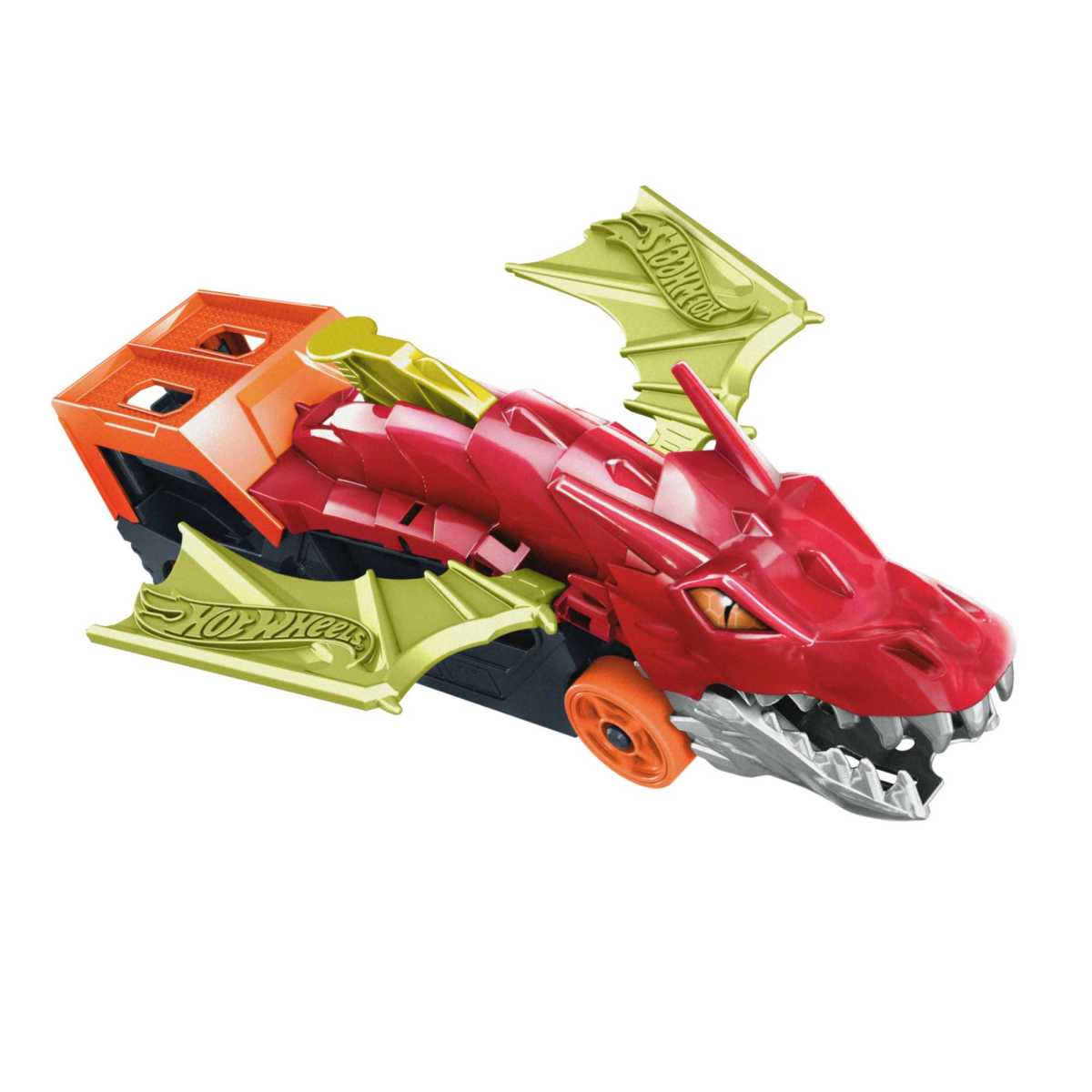 Hot Wheels Large Scales Remolque De Dragón