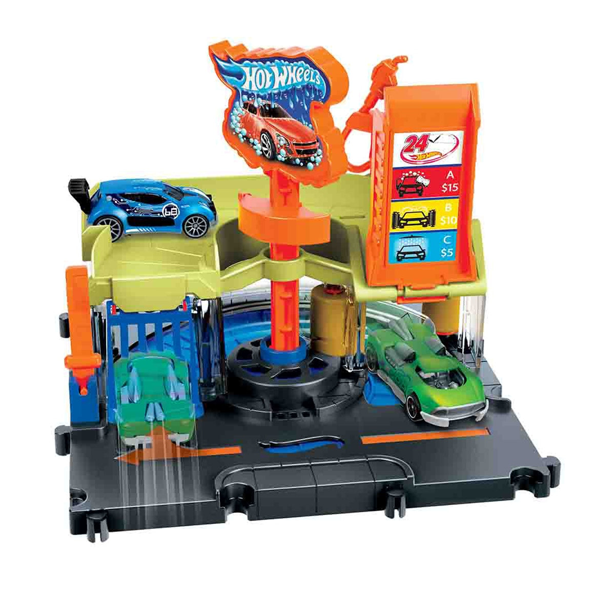 Hot Wheels City Autolavado De La Ciudad