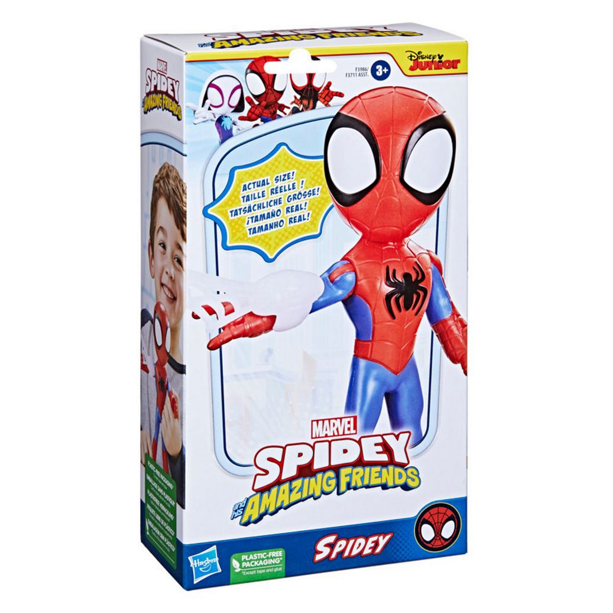 Spiderman Fantasticos Amigos Mega Figures - Spidey