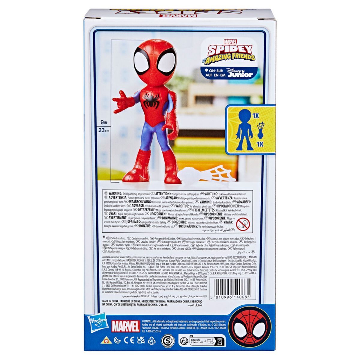 Spiderman Fantasticos Amigos Mega Figures - Spidey