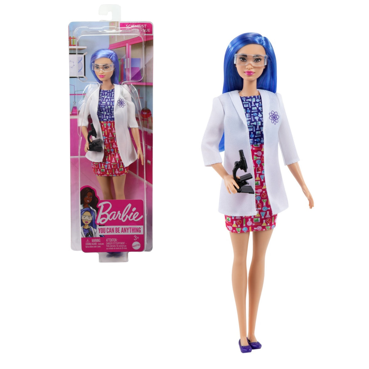 Muñecas Barbie Profesionales - Científica