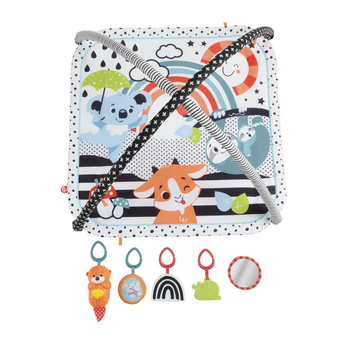 Fisher Price Gimnasio De Actividades Musicales 3 En 1