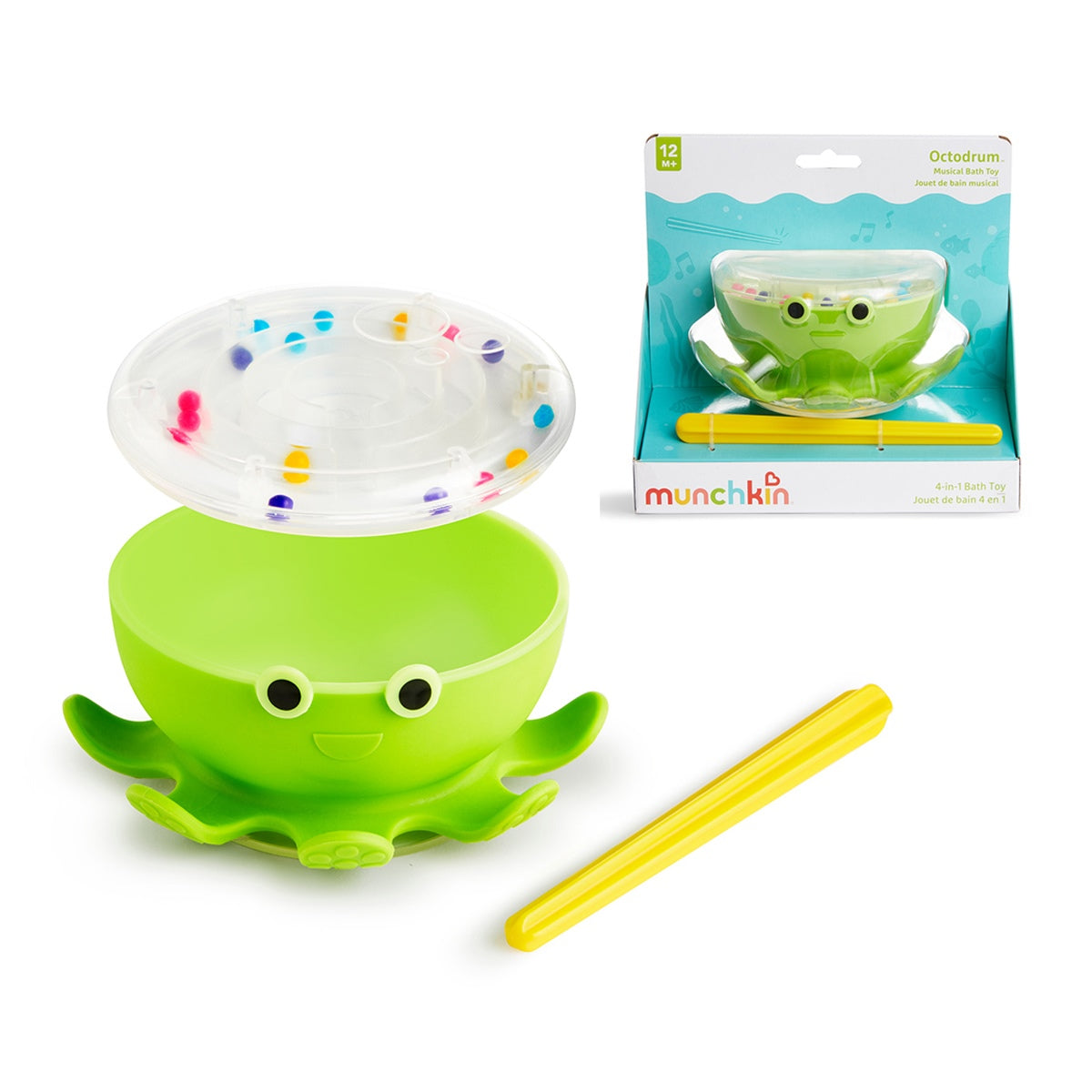 Tambor Musical Para Baño Pulpo Categoría: Juguetes didácticos Tipo producto:  Juguetes para baño