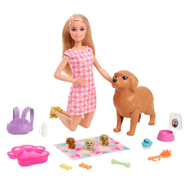 Barbie Sisters & Pets Cachorros Recién Nacidos