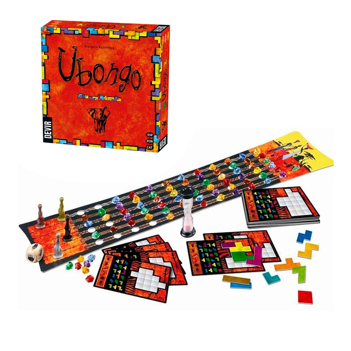 Juego De Mesa Ubongo Trilingue