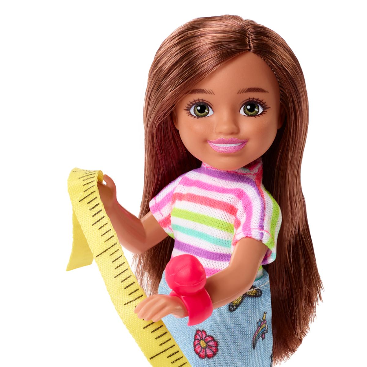Barbie Chelsea Aprendiendo Profesiones Mattel - Diseñadora De Moda
