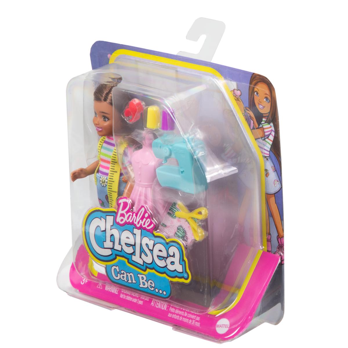 Barbie Chelsea Aprendiendo Profesiones Mattel - Diseñadora De Moda