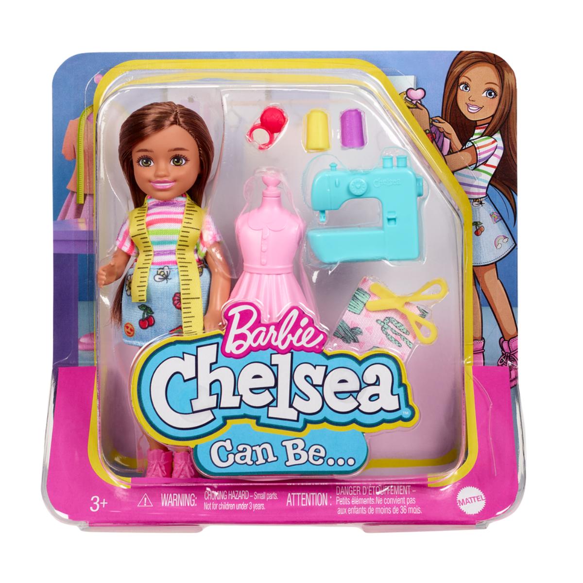 Barbie Chelsea Aprendiendo Profesiones Mattel - Diseñadora De Moda