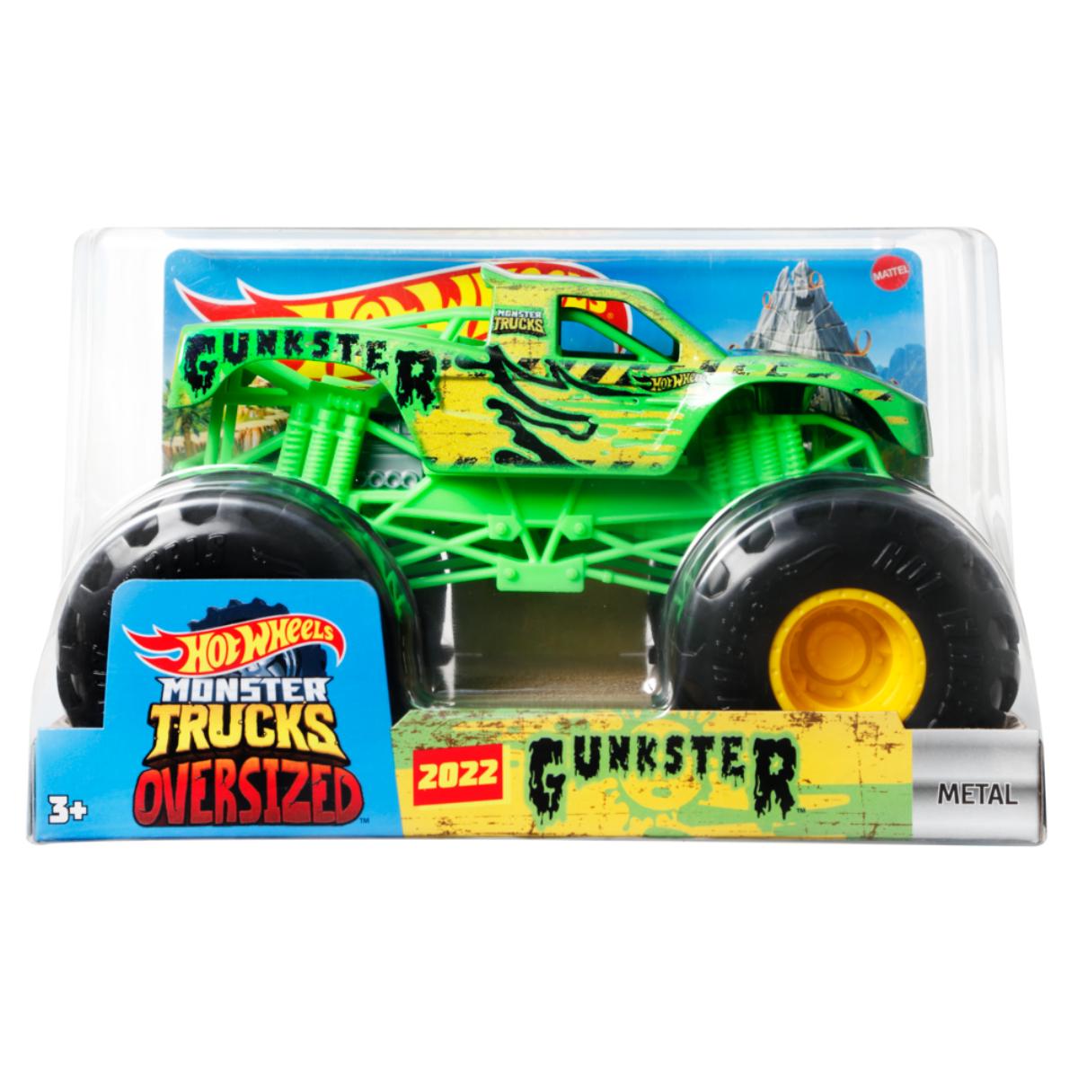 Hot Wheels Monster Trucks Escala 1:24 - Gunkster