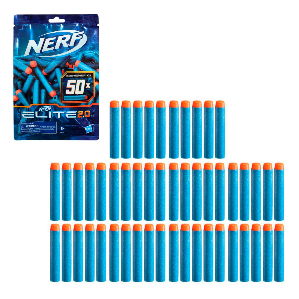 Nerf Elite 2.0 Pack 50 Dardos