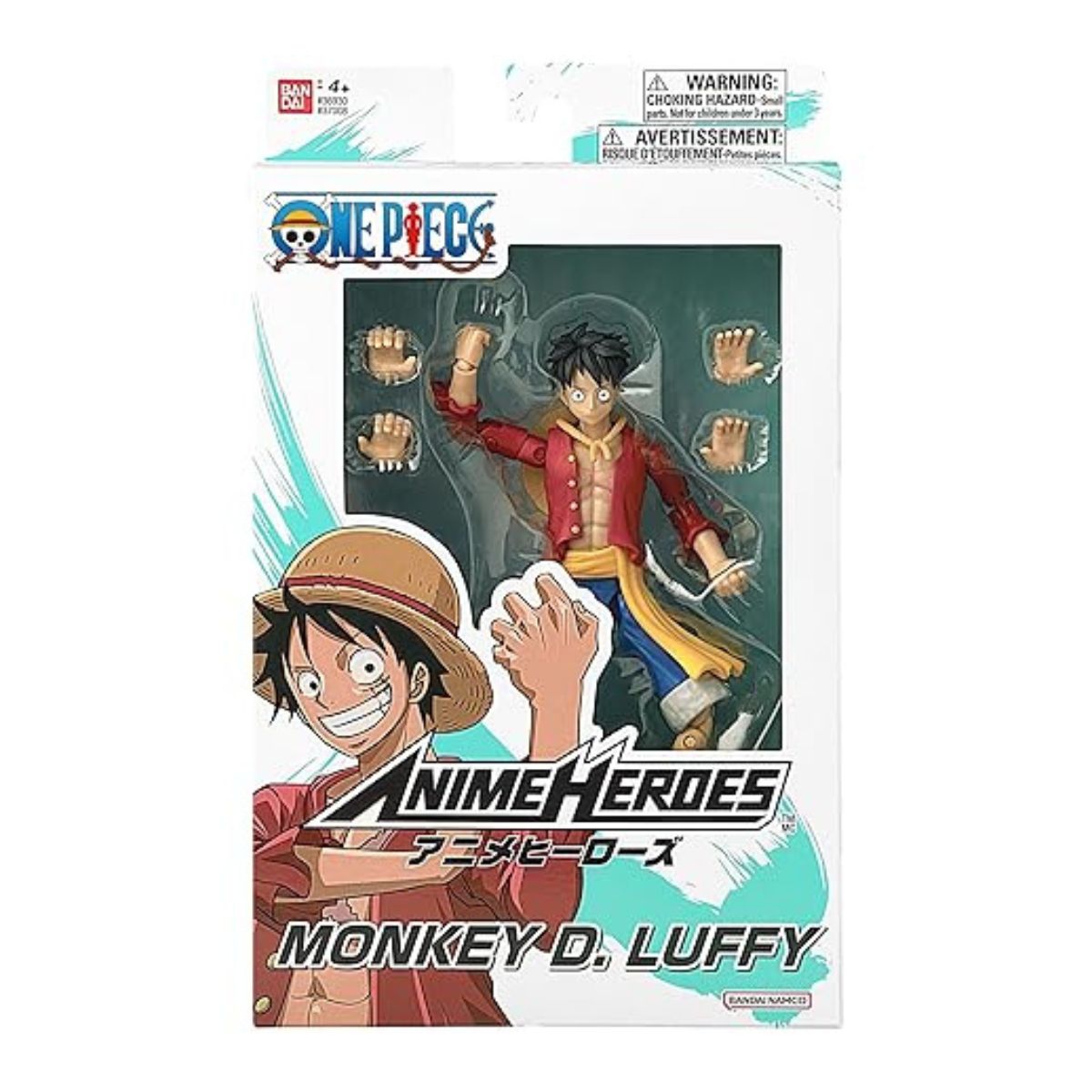 Figura One Piece Anime Héroes 17 Cm - Monkey D Luffy (Nueva Versión)