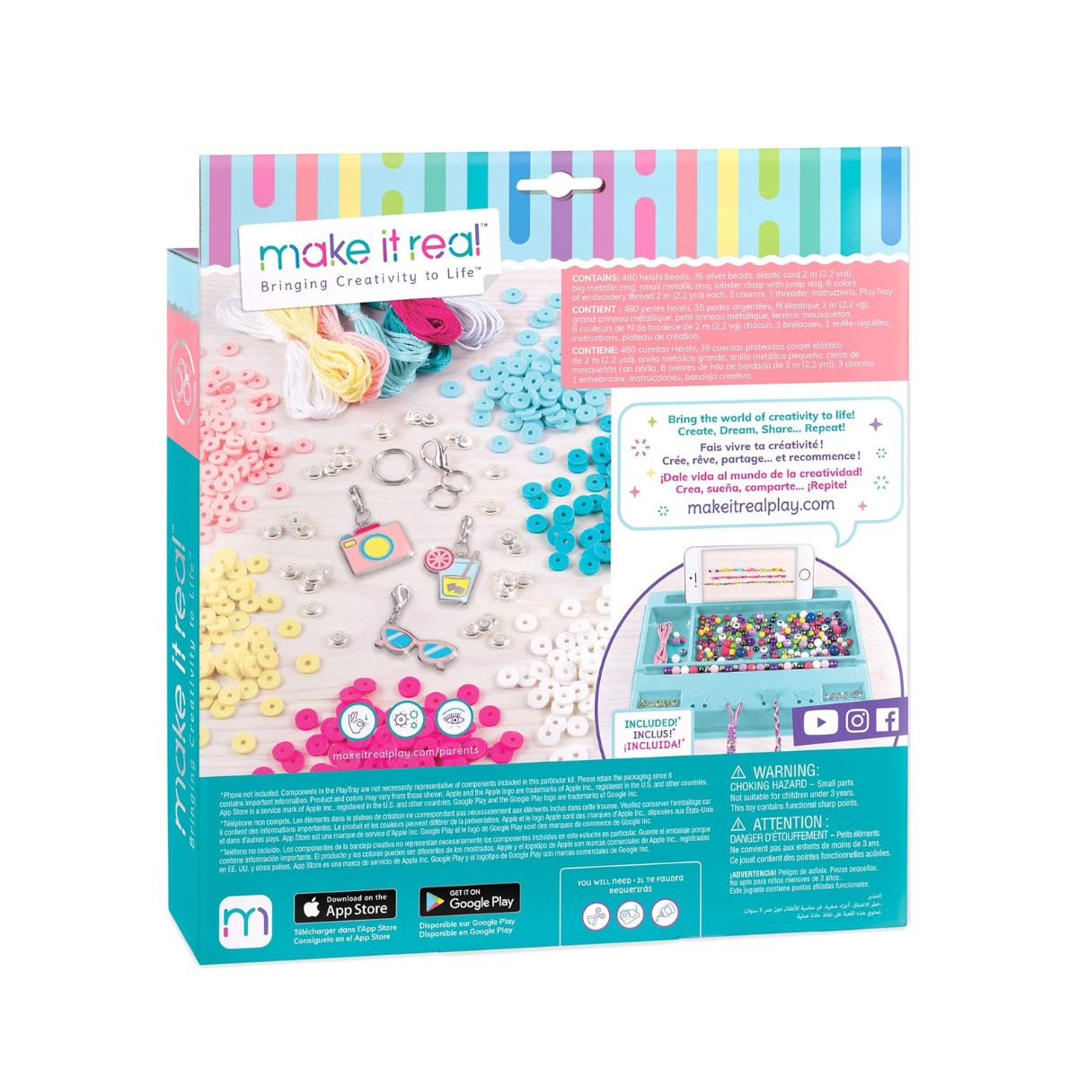 Summer Vibes Heishi Bead Set Make It Real