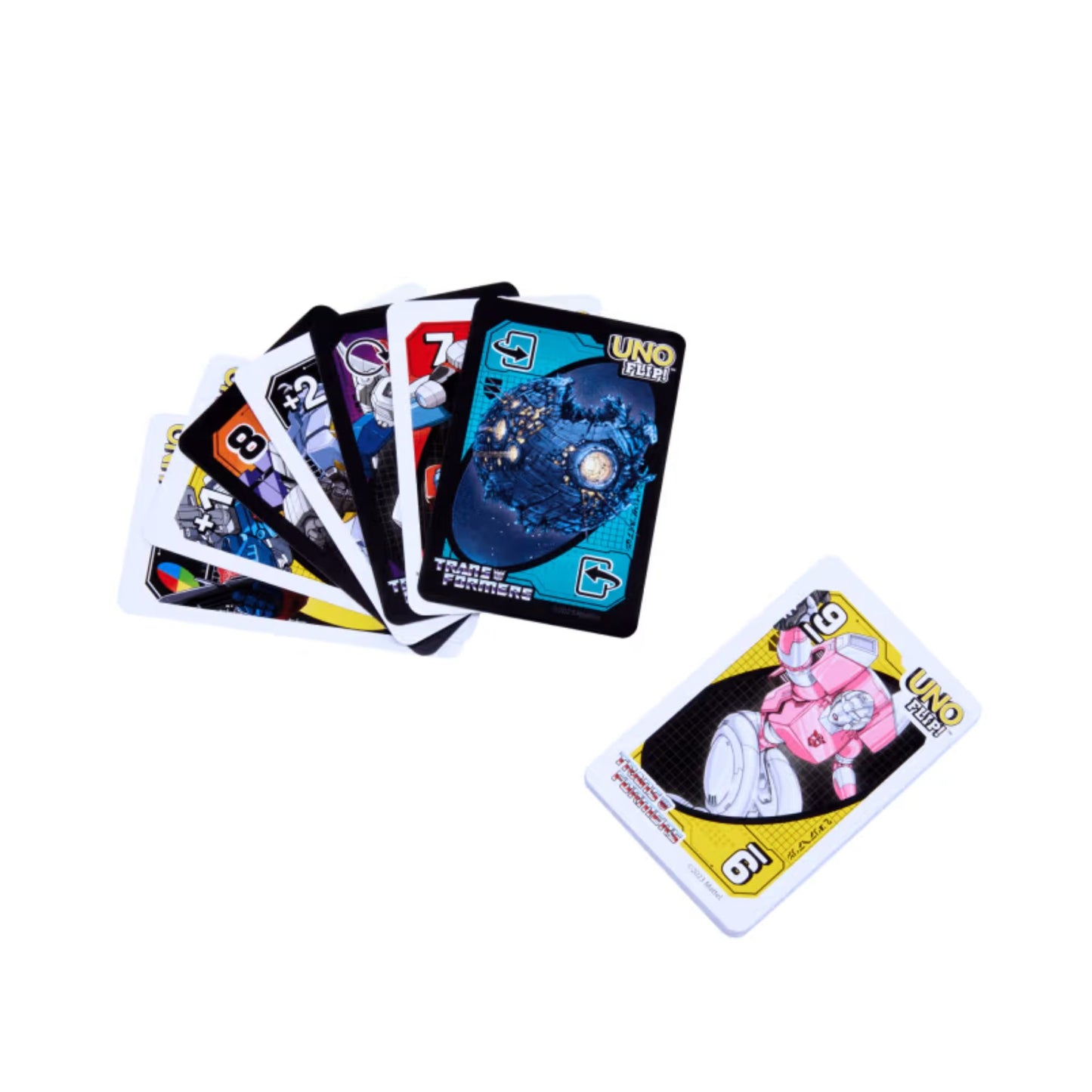 Uno Flip Juego De Cartas Transformers