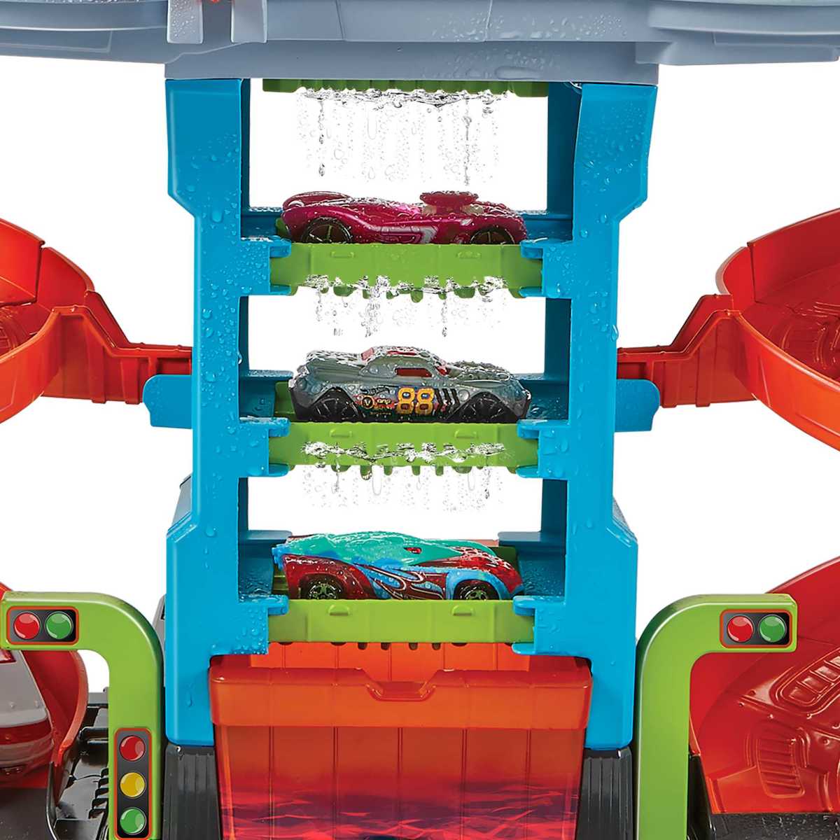 Hot Wheels City Autolavado Mega Torre