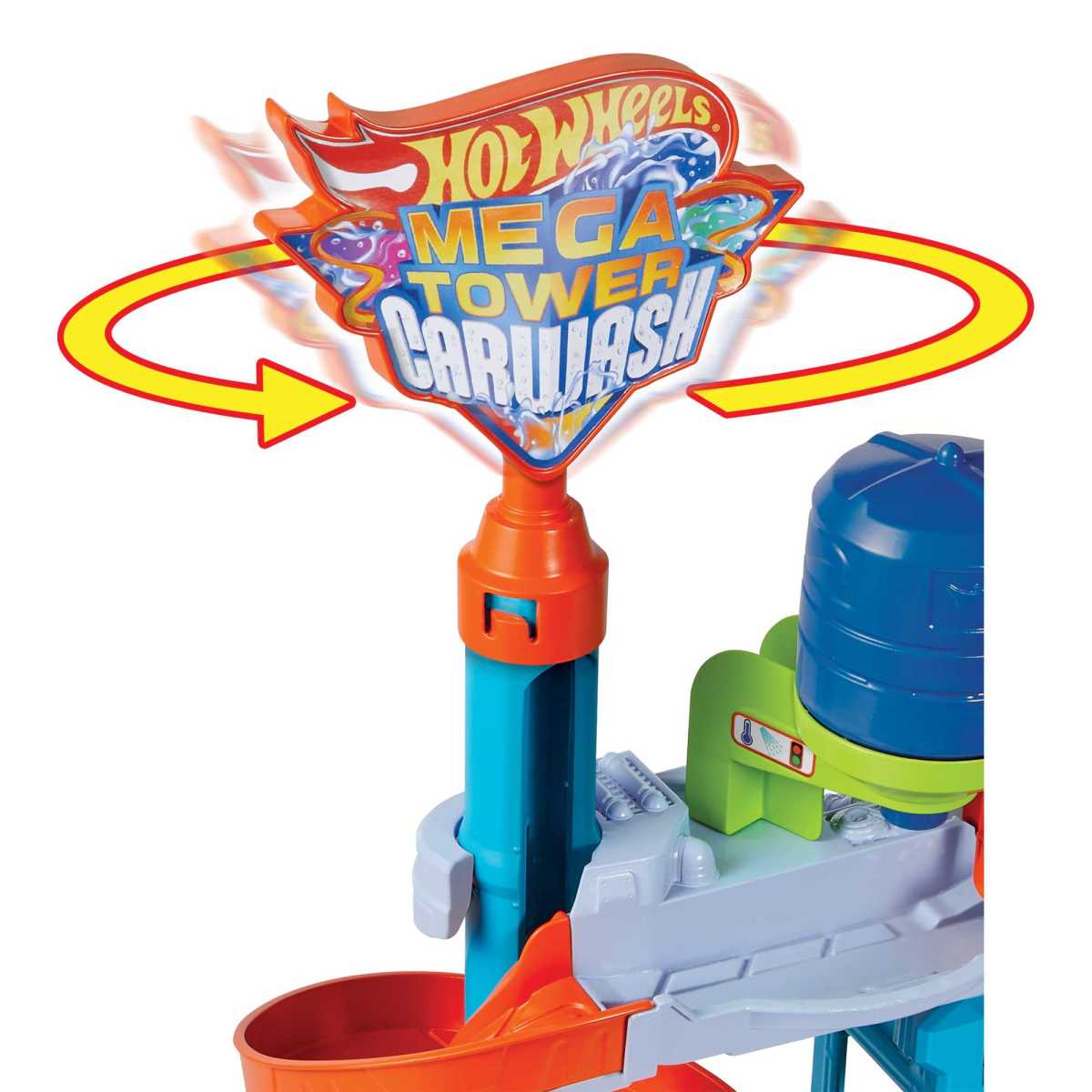 Hot Wheels City Autolavado Mega Torre