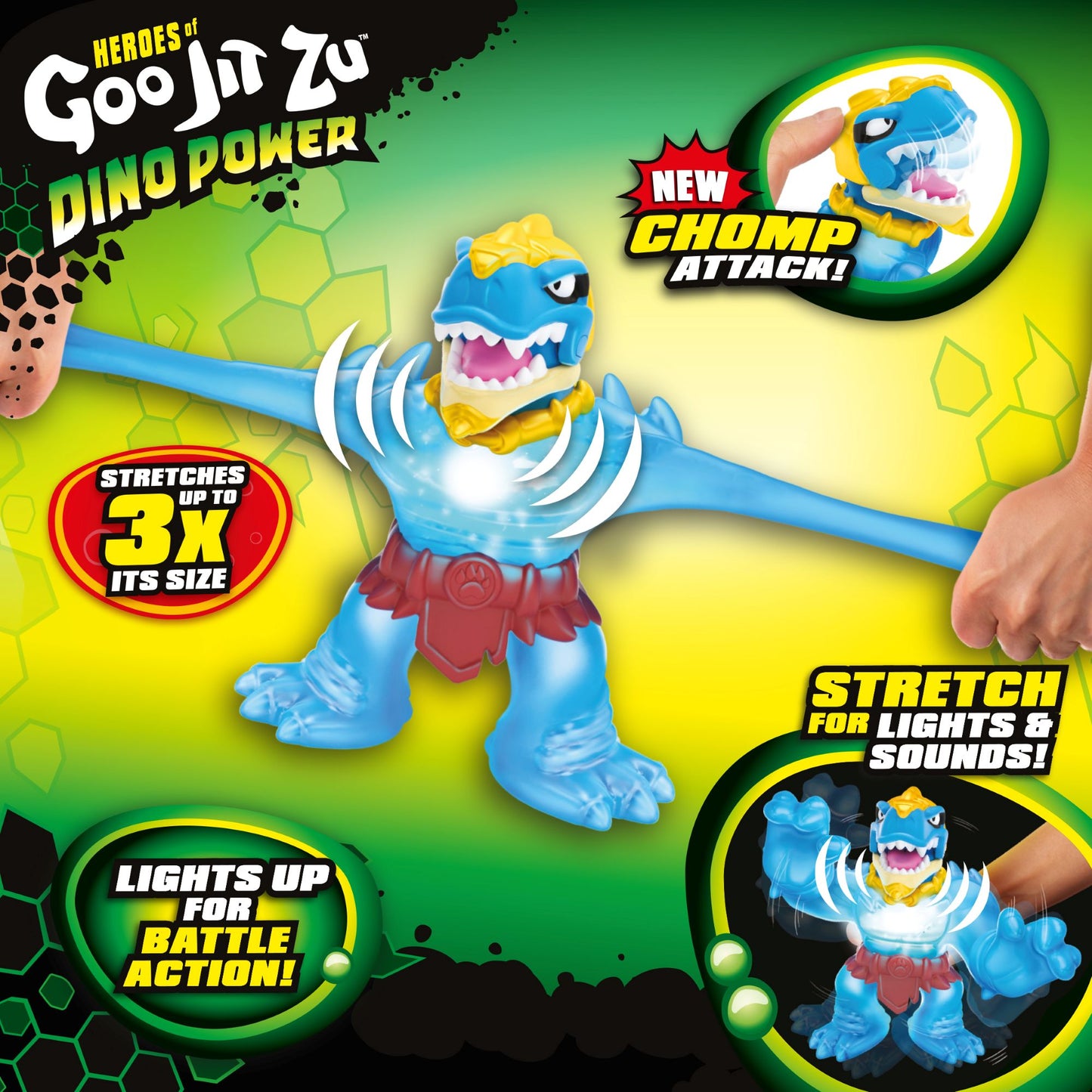 héroes Of Goo Jit Zu Supagoo Dino