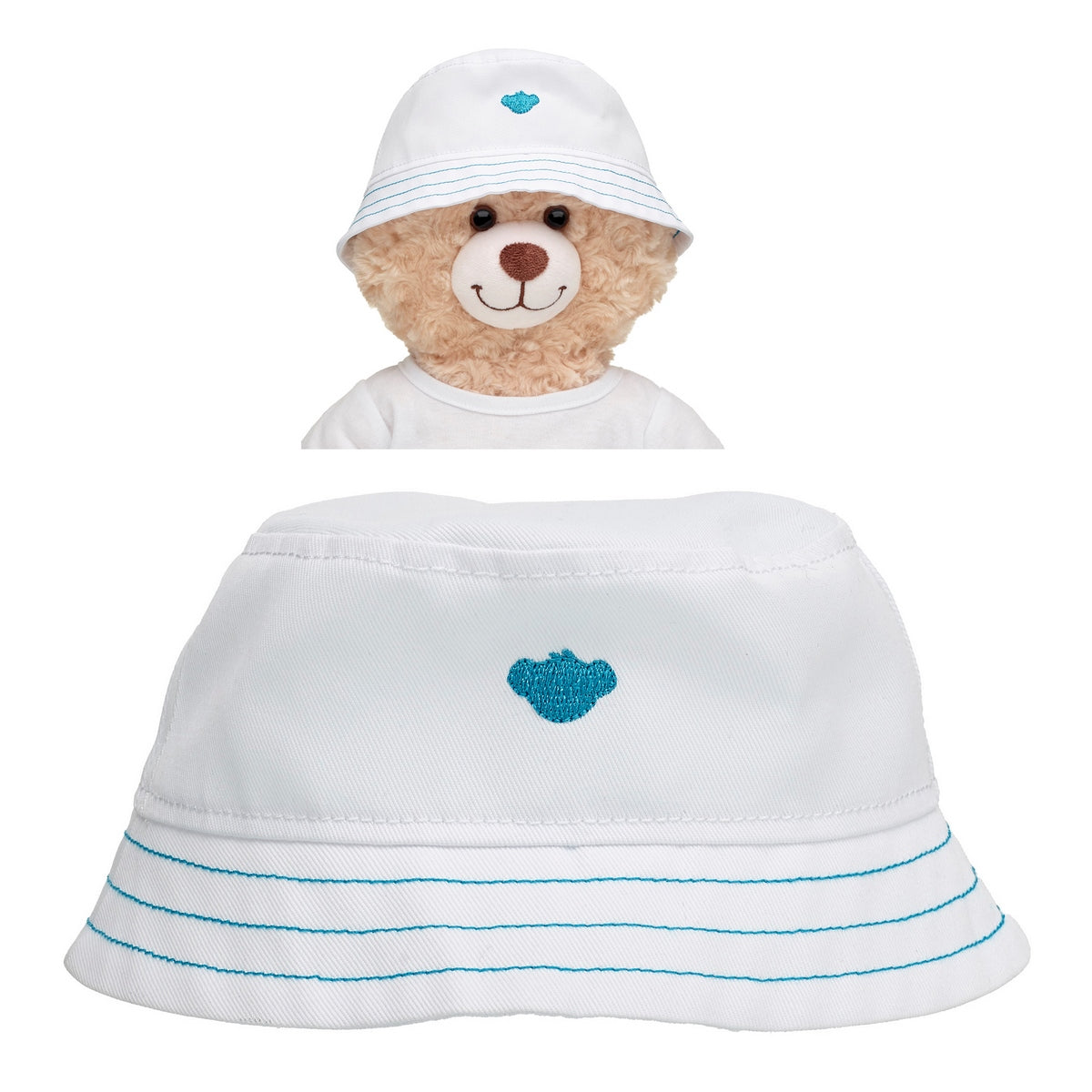 Gorro Blanco Build-A-Bear