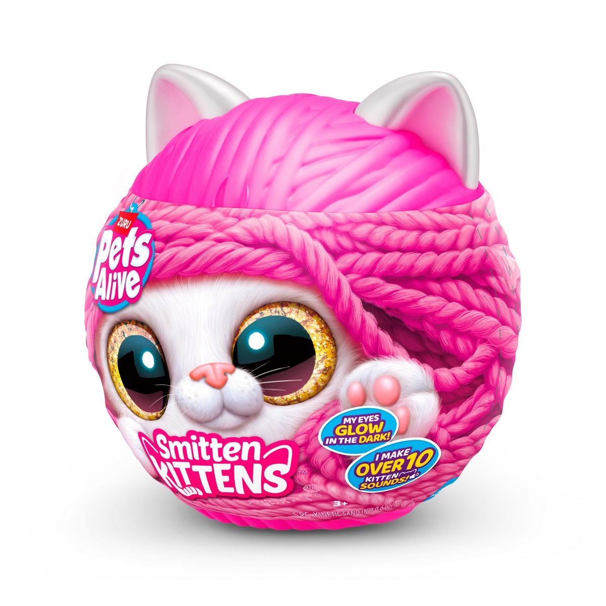 Peluche Gato Enamorado En Huevo Pets Alive