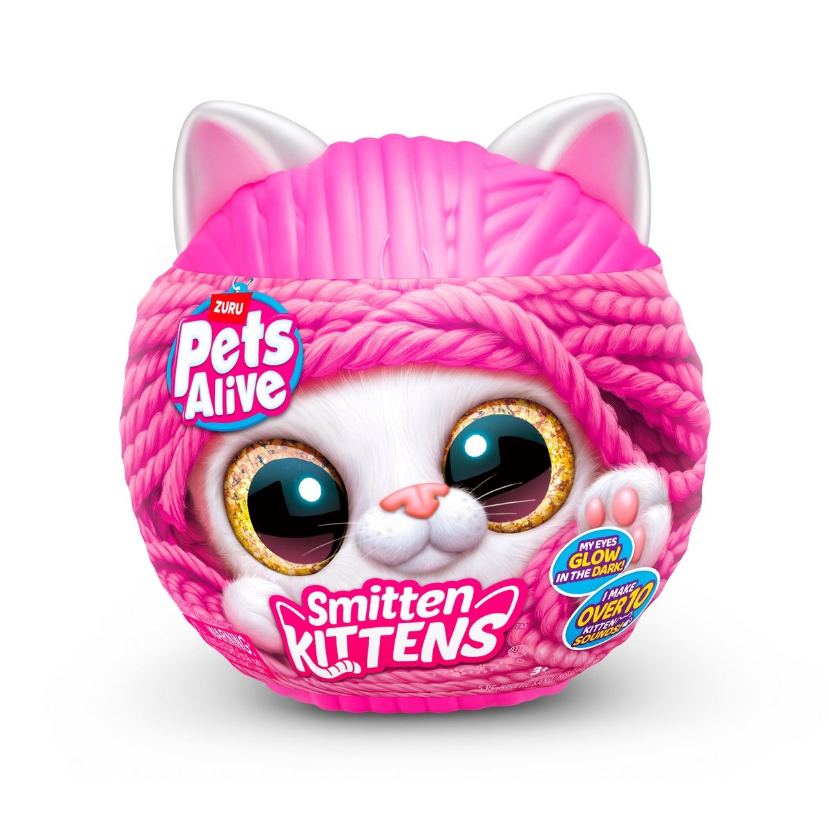 Peluche Gato Enamorado En Huevo Pets Alive