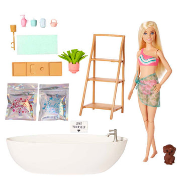 Barbie Set De Juego Baño De Burbujas