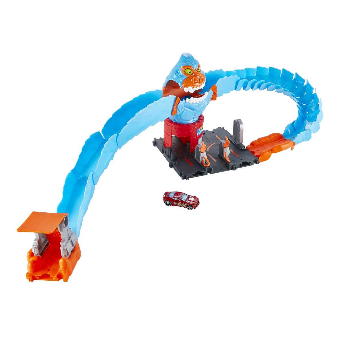 Hot Wheels City Pista De Juguete Némesis Gorila