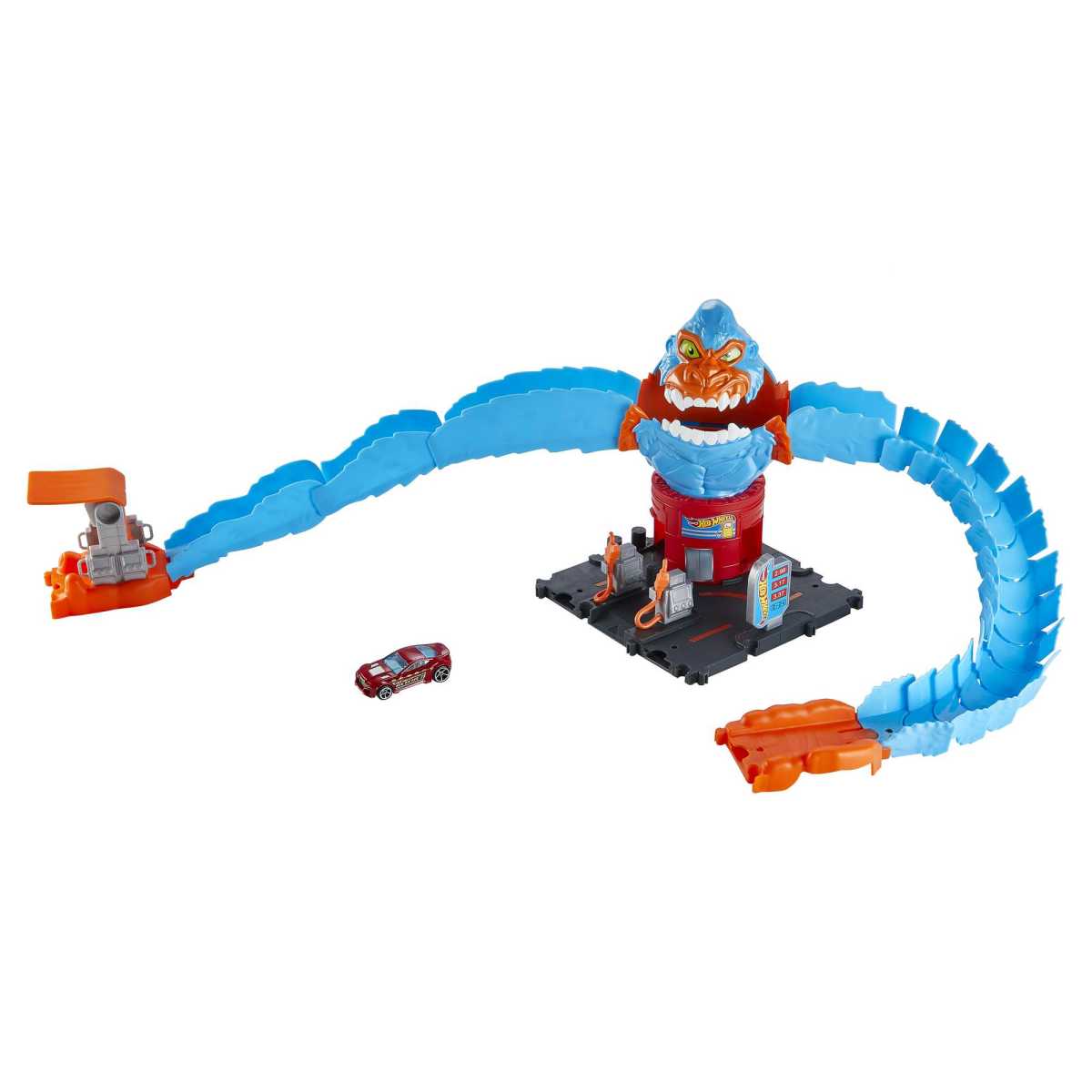 Hot Wheels City Pista De Juguete Némesis Gorila