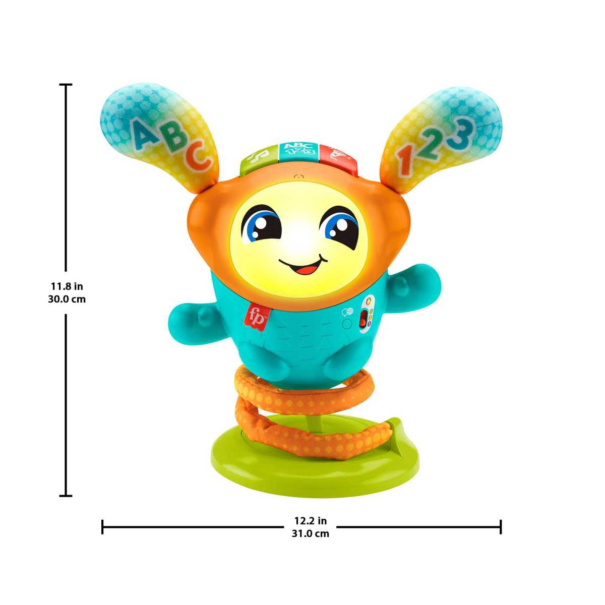 Fisher-Price Juguete Para Bebés Dj Bouncy Salta Y Aprende