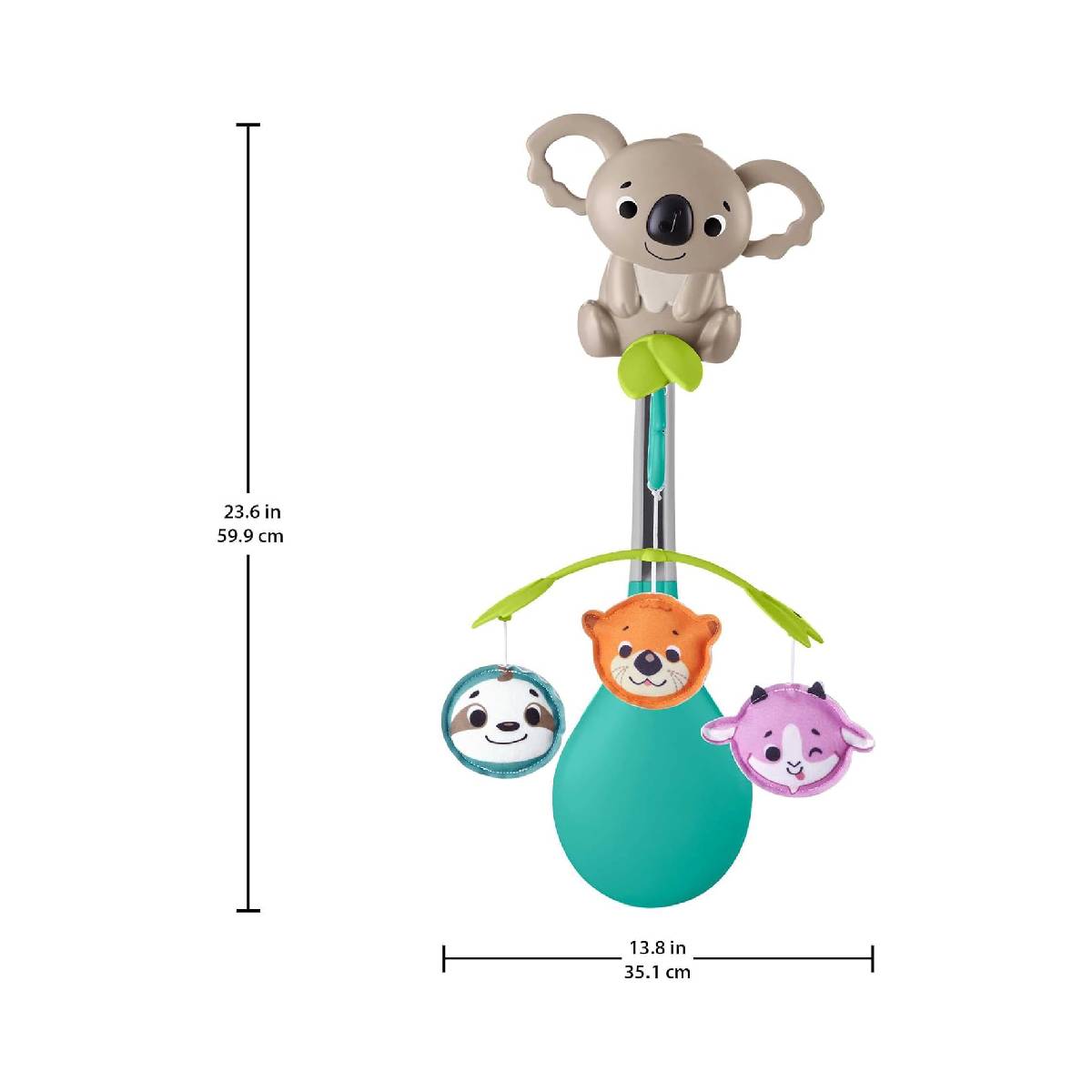Fisher-Price Móvil Para Bebés Dulces Sentidos Sensimals