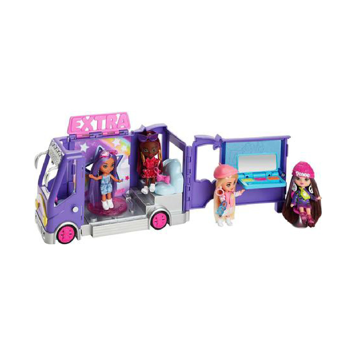 Barbie Extra Mini Minis Set De Juego Camión Turístico