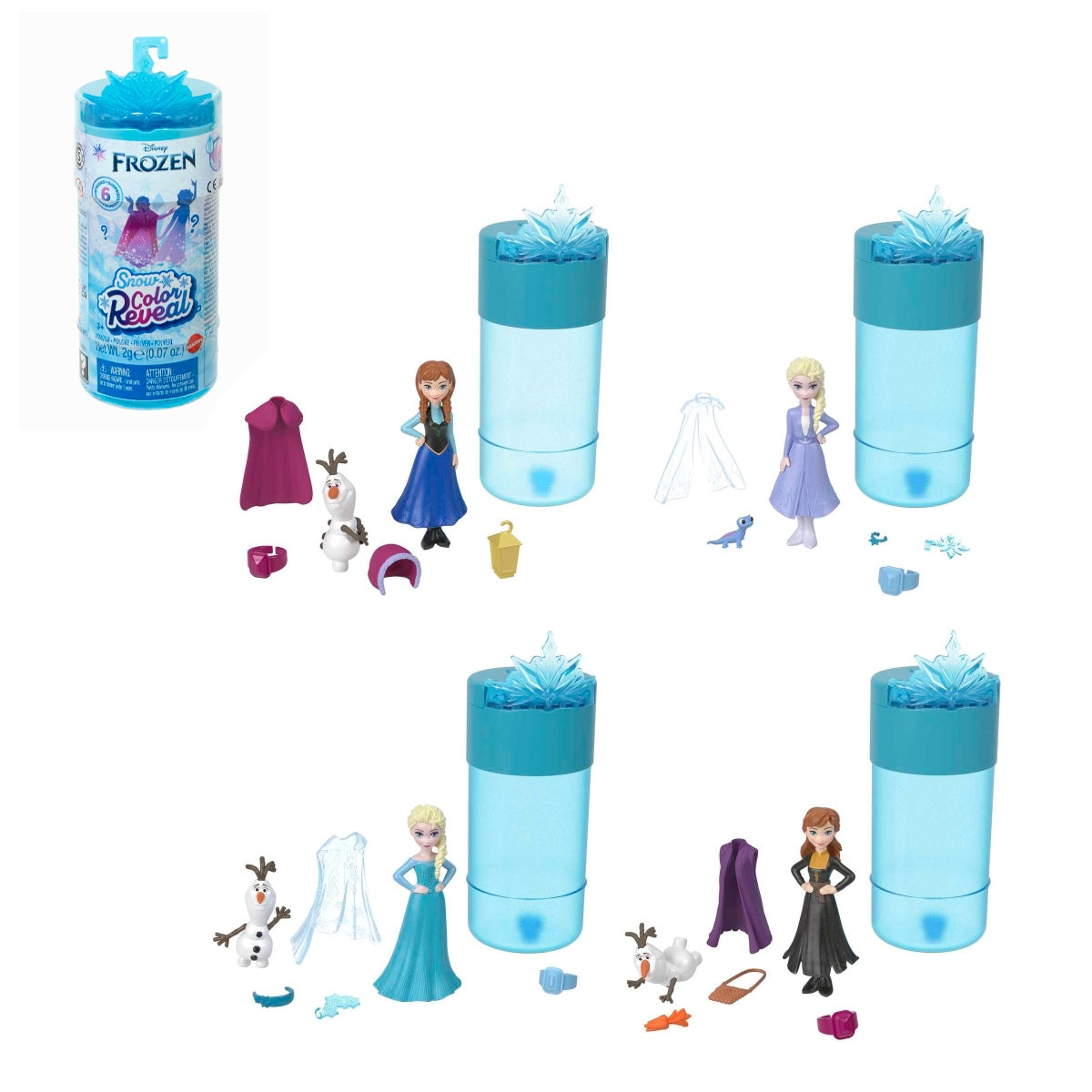 Disney Frozen Sopresa Snow Reveal Polvo De Nieve