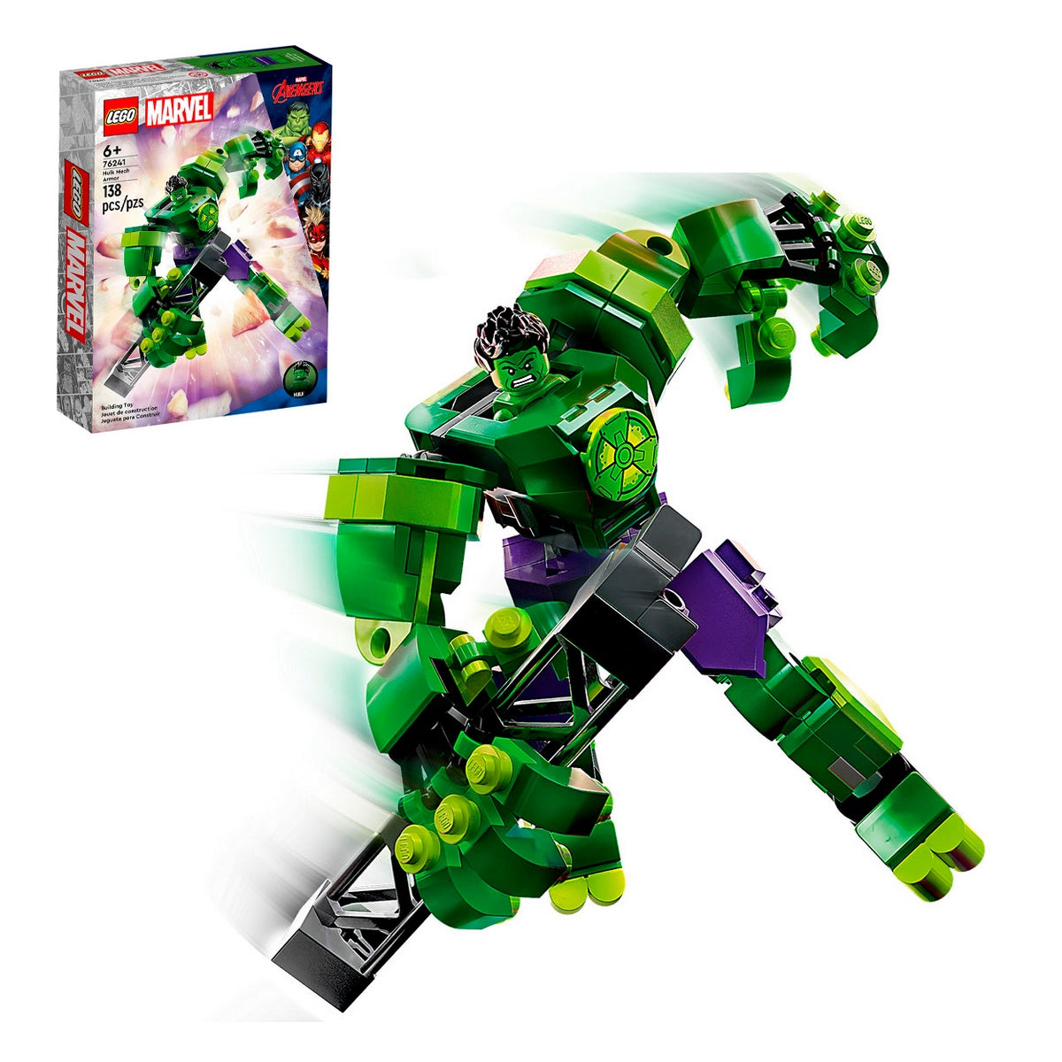 Armadura Robótica De Hulk Lego Super Heroes