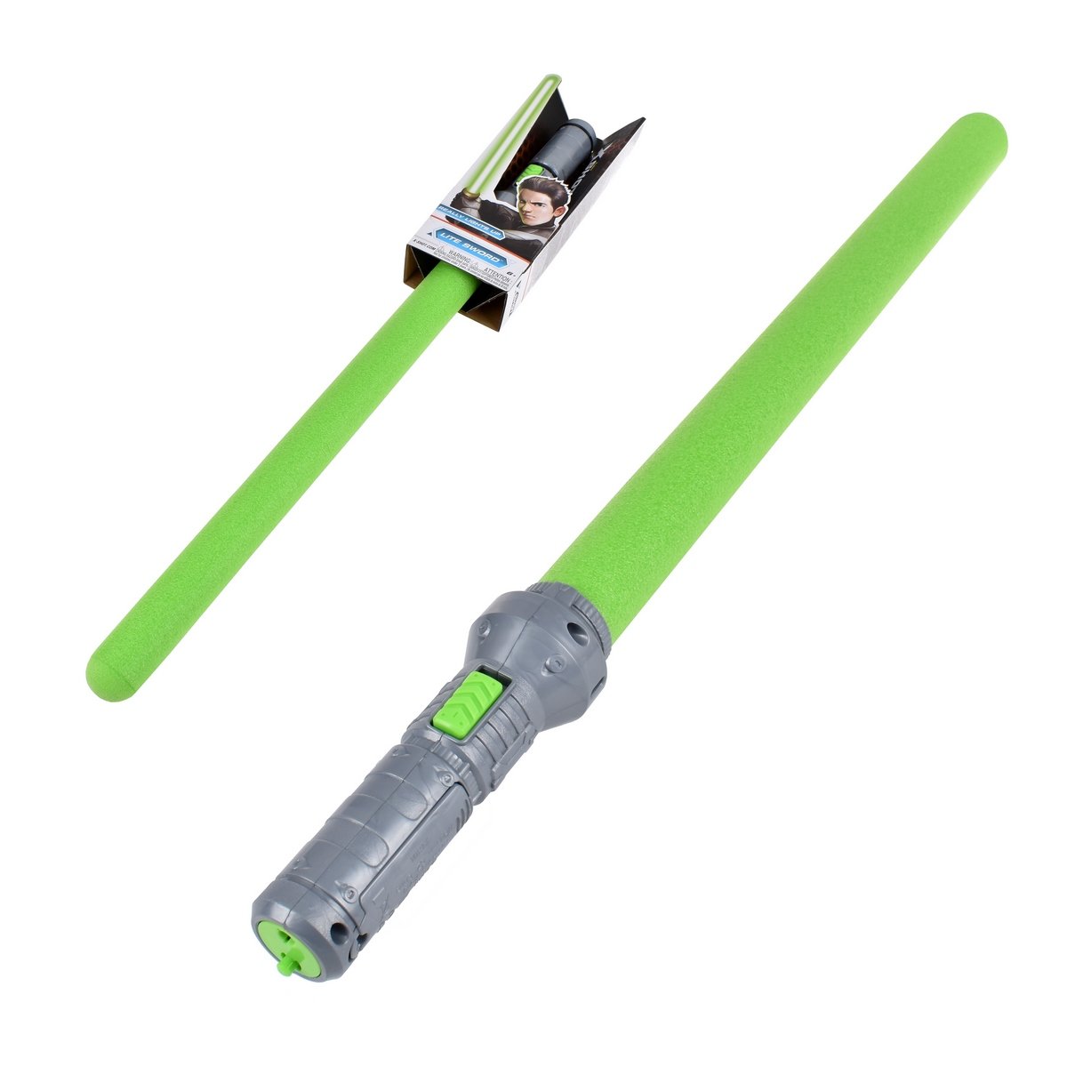 Espada Laser De Eva Con Luces X-Shot - Verde