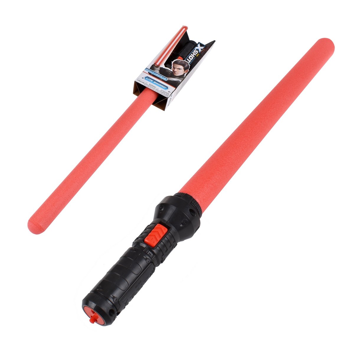 Espada Laser De Eva Con Luces X-Shot - Roja