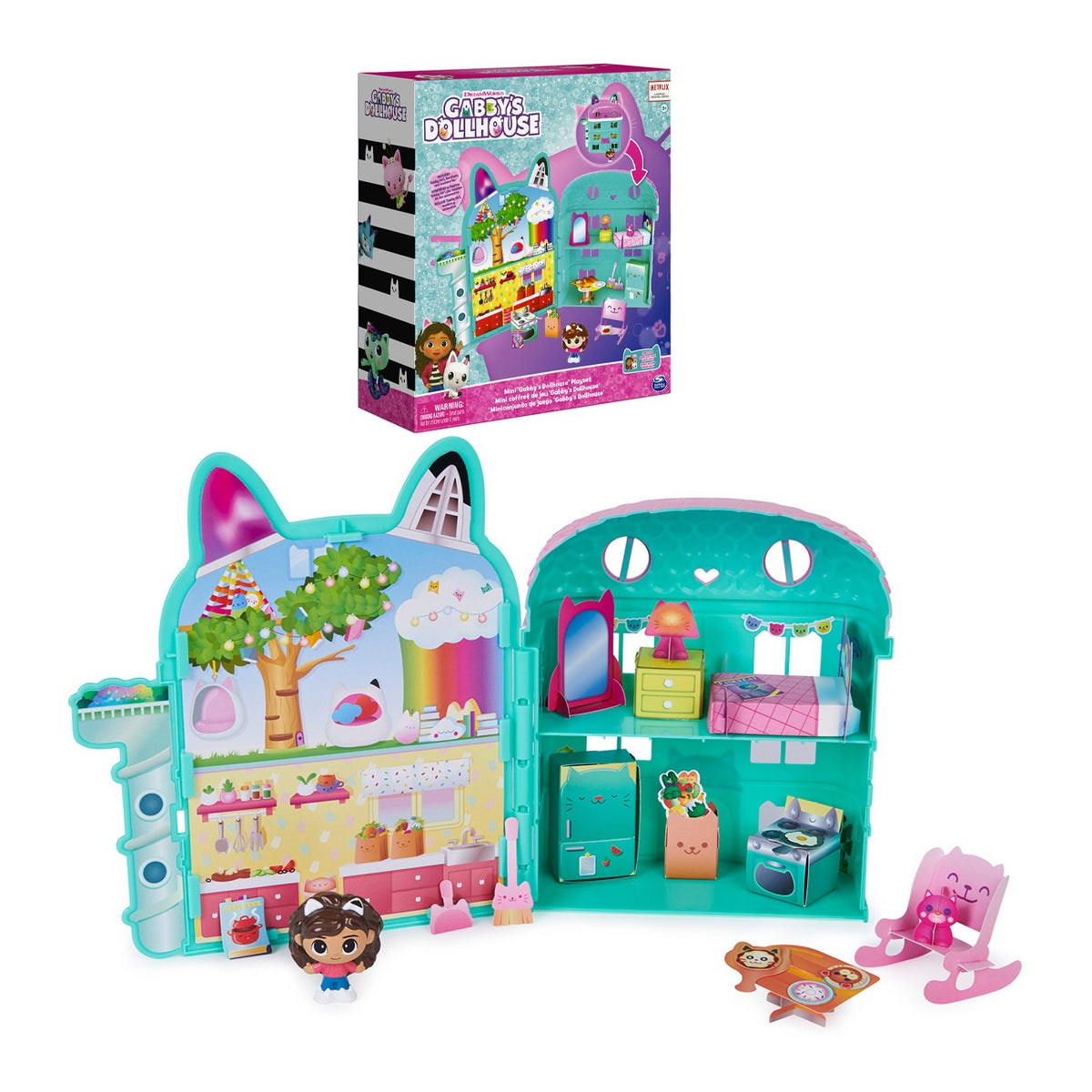 Gabby Dollhouse Mini Set Casa