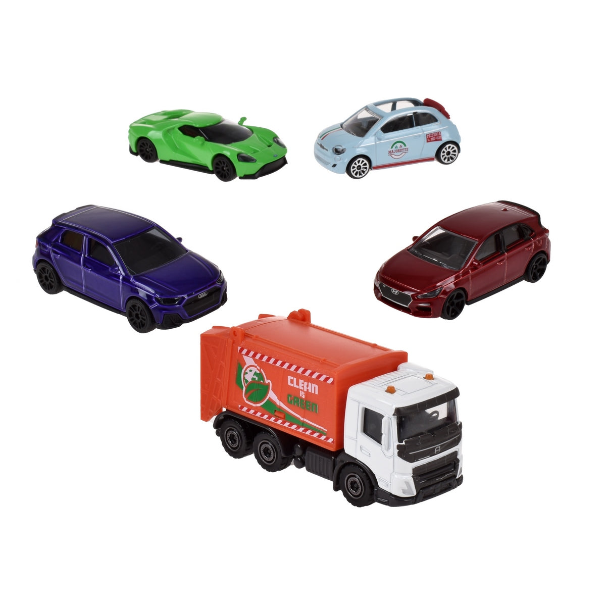 Majorette Set De 5 Unidades - Camioneta Dhl