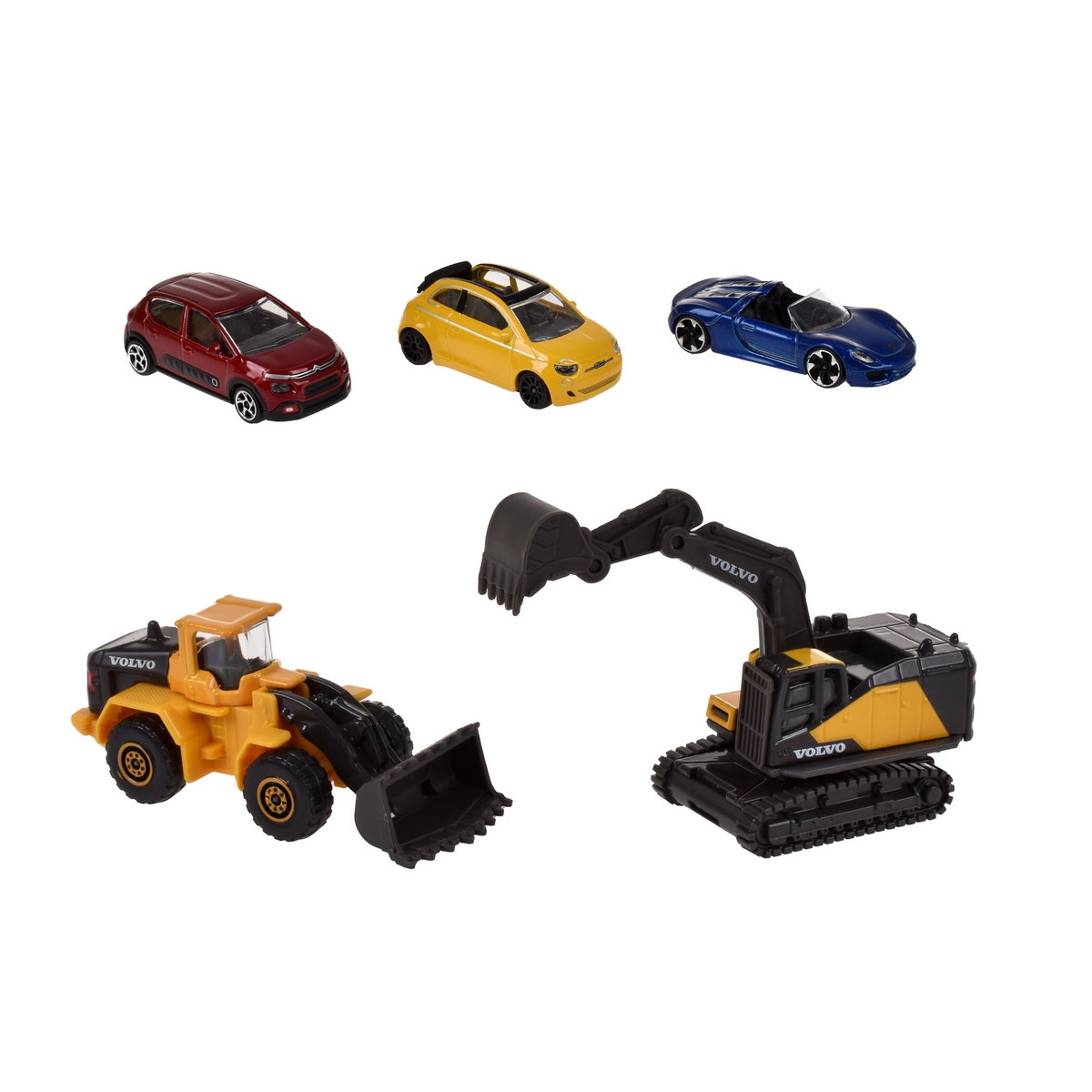 Majorette Set De 5 Unidades - Pala Cargadora