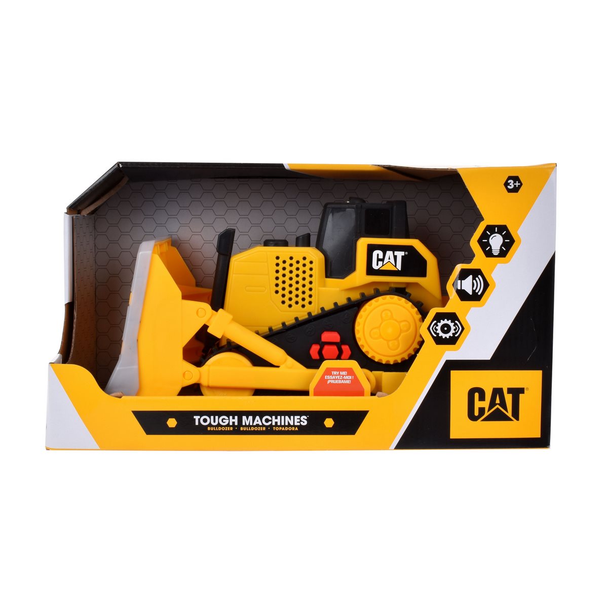 Cat Maquinaria De Construccion Con Luz Y Sonido - Buldozer
