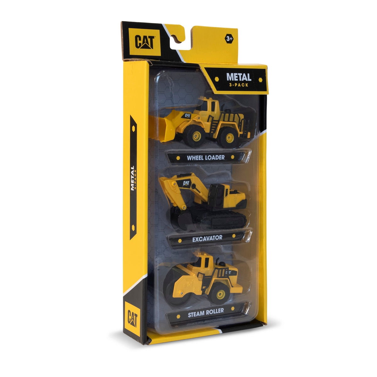 Cat Pack 3 Mini Maquinarias 10 Cm - Cargador Frontal